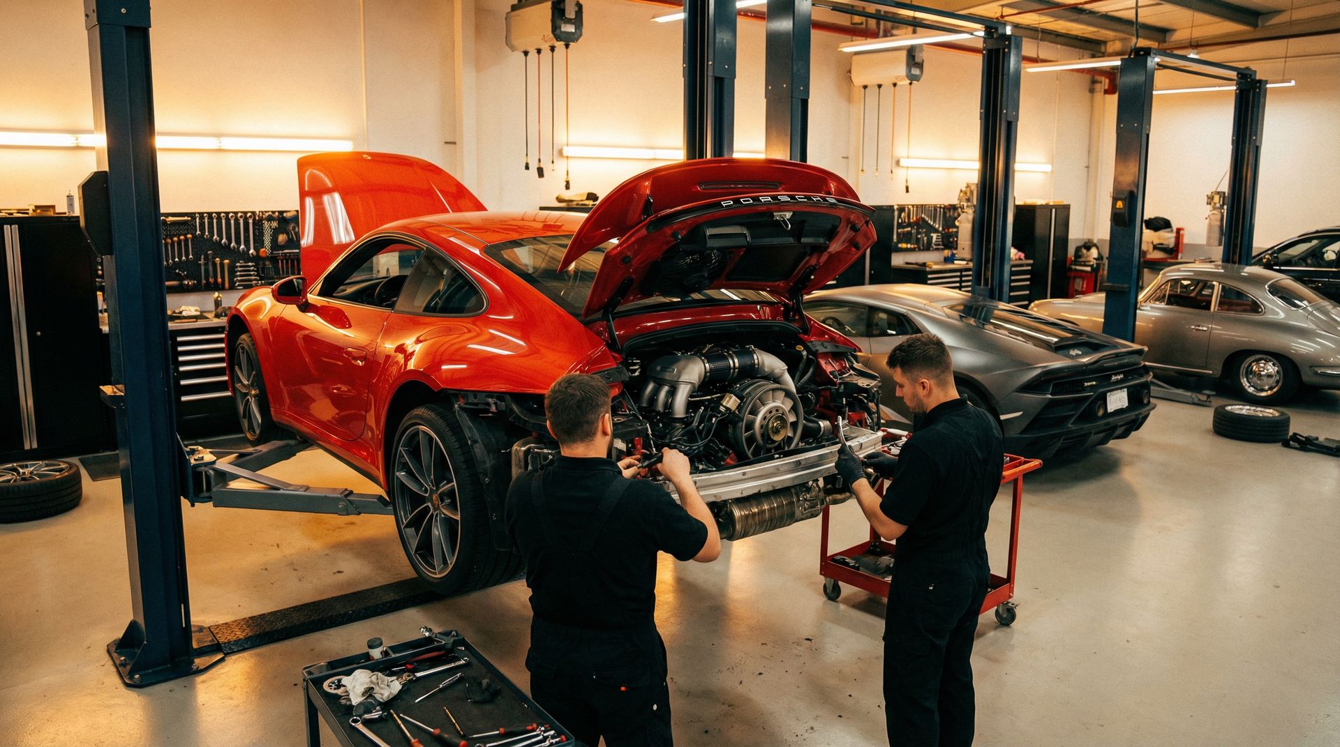 小蓝视频精选视频：保时捷911 GT3 RS全车改装纪录片